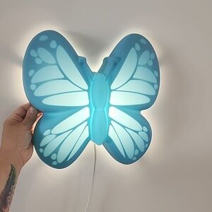 Vintage ikea butterfly wall lamp